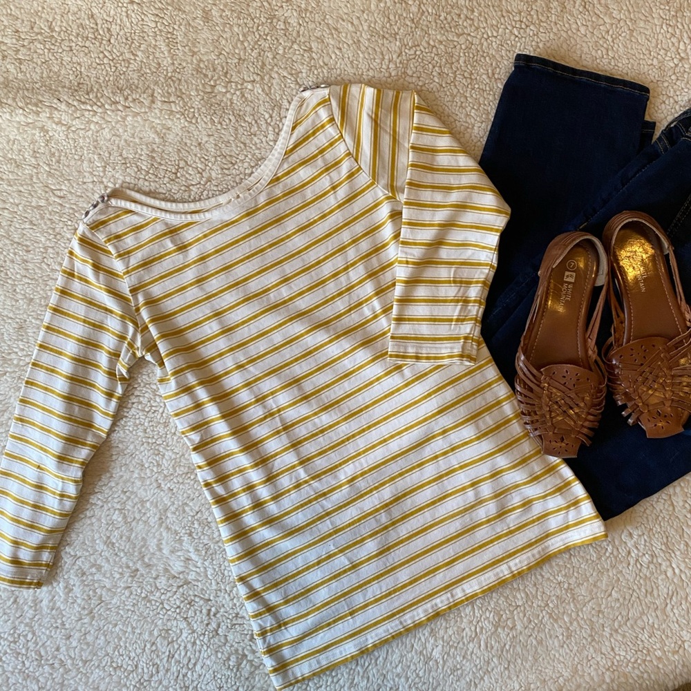 Matilda Jane - 3/4 sleeve knit tee